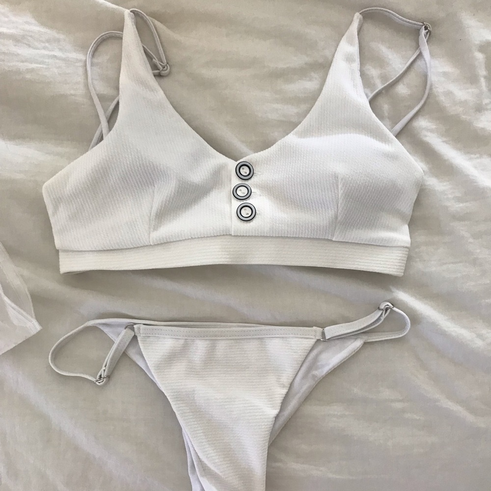New Zaful white bikini